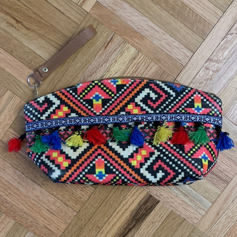 Wristlet Purse w/ Tassel Accents - Unworn / Never Used